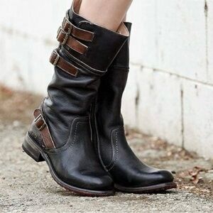 BED|STU - Bed Stu NEW Black and Brown Boots